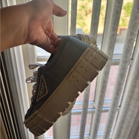 Prada nylon platform sneaker - Picture 12 of 14